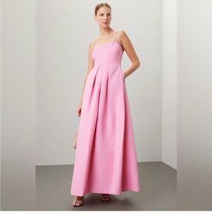 Sachin + Babi Gwen Crystal embellished gown pink